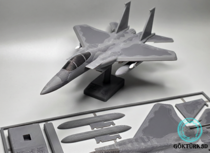 F-15 Eagle 3D Baskı Koleksiyon Figürü