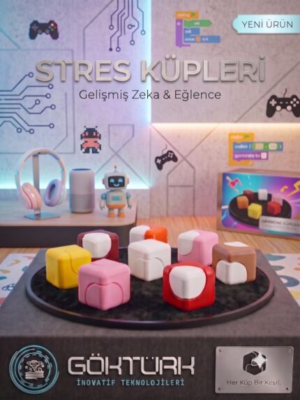 Mini Stres Küpü – Odaklanma ve Rahatlama Yardımcısı 1000 Adet